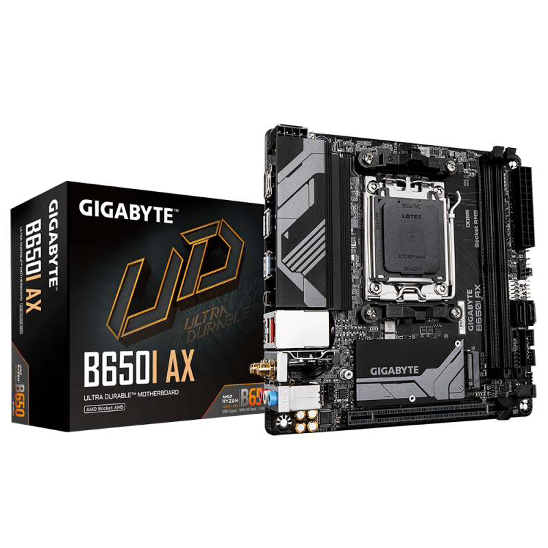 MOTHER GIGABYTE (AM5) B650I AX MOTHER GIGABYTE (AM5) B650I AX