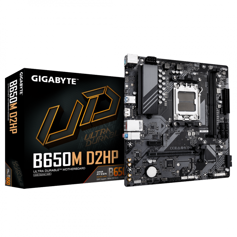 MOTHER GIGABYTE (AM5) B650M D2HP MOTHER GIGABYTE (AM5) B650M D2HP