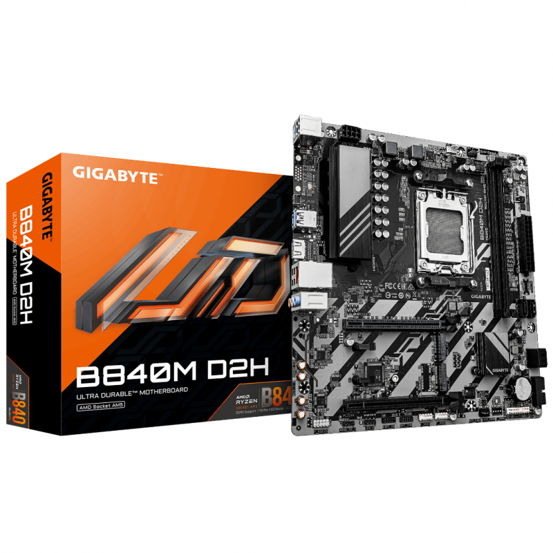 MOTHER GIGABYTE (AM5) B840M D2H MOTHER GIGABYTE (AM5) B840M D2H