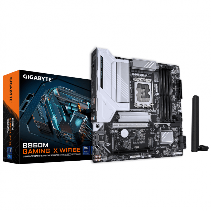 MOTHER GIGABYTE (LGA 1851) B860M GAMING X WIFI6E MOTHER GIGABYTE (LGA 1851) B860M GAMING X WIFI6E