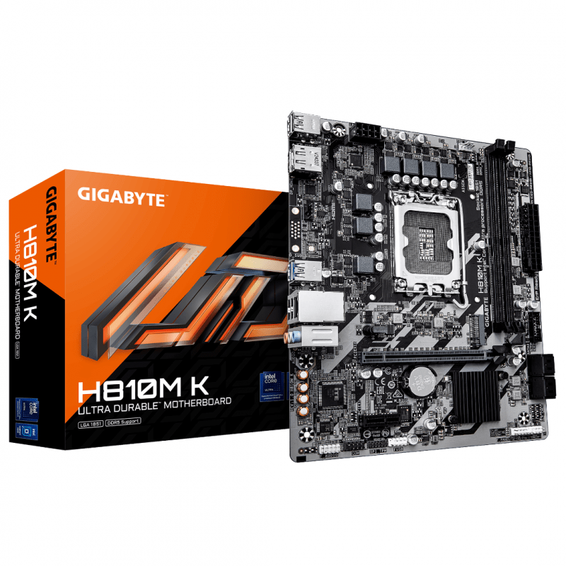 MOTHER GIGABYTE (LGA 1851) H810M K MOTHER GIGABYTE (LGA 1851) H810M K