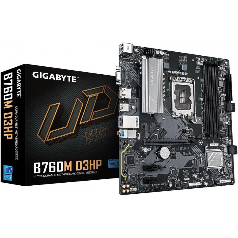 MOTHER GIGABYTE (LGA1700) B760M D3HP MOTHER GIGABYTE (LGA1700) B760M D3HP