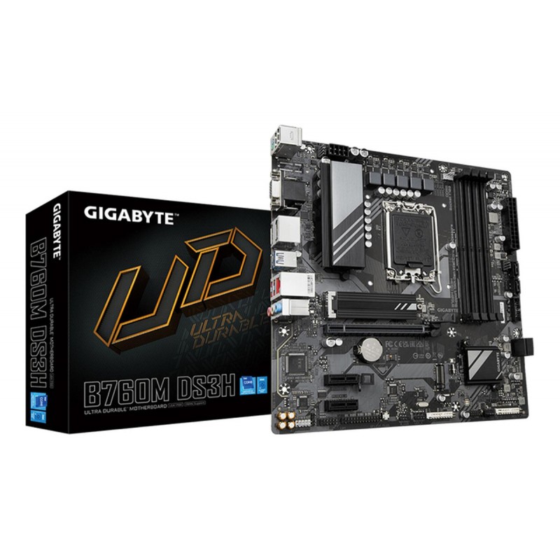MOTHER GIGABYTE (LGA1700) B760M DS3H MOTHER GIGABYTE (LGA1700) B760M DS3H