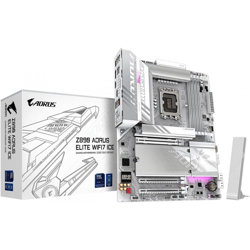 MOTHER GIGABYTE (LGA1851) Z890 A ELITE WF7 ICE MOTHER GIGABYTE (LGA1851) Z890 A ELITE WF7 ICE
