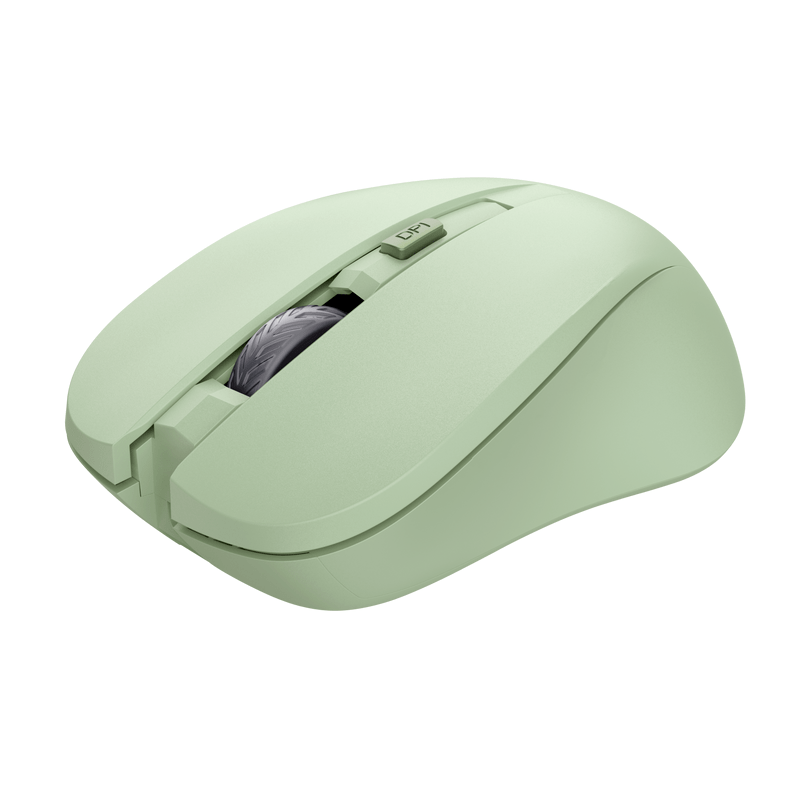 MOUSE TRUST MYDO SILENT WIRELESS ECO GREEN MOUSE TRUST MYDO SILENT WIRELESS ECO GREEN
