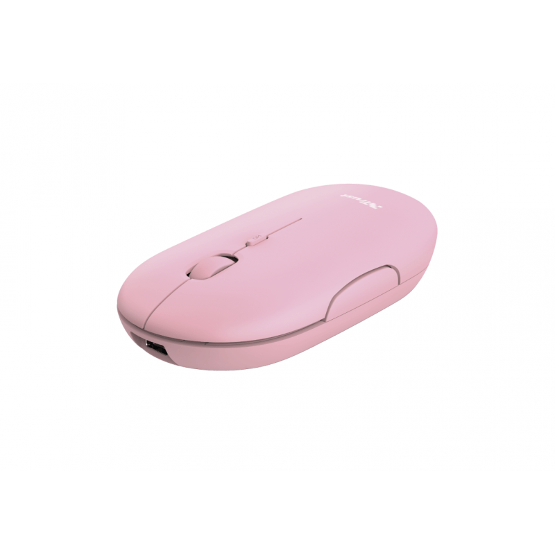 MOUSE TRUST PUCK WRL RECARGABLE PINK MOUSE TRUST PUCK WRL RECARGABLE PINK
