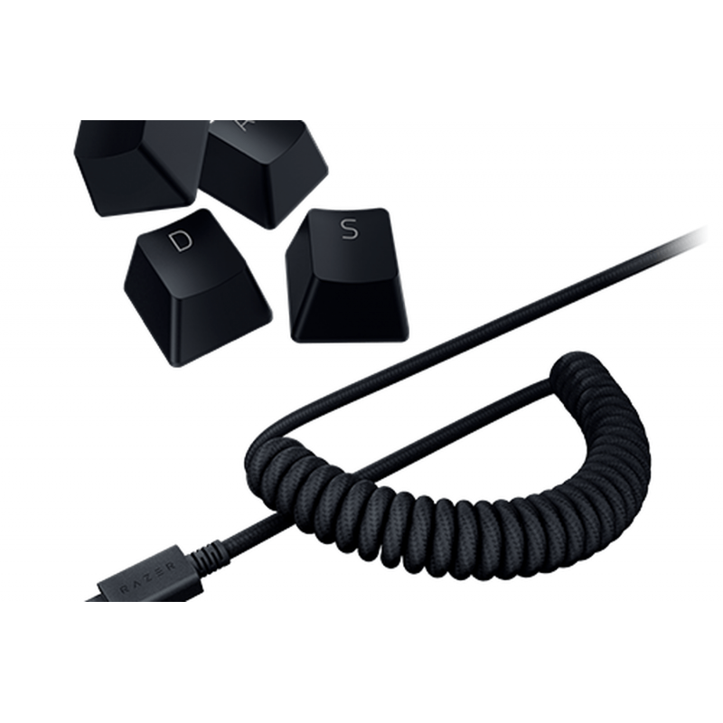 RAZER KEYCAP SET CON CABLE BLACK RAZER KEYCAP SET CON CABLE BLACK
