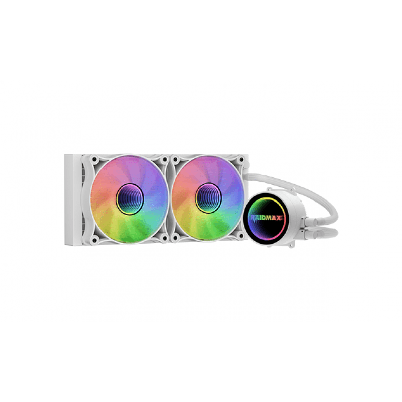 WATER COOLER CPU RAIDMAX INFINITA LS240 ARGB WHITE WATER COOLER CPU RAIDMAX INFINITA LS240 ARGB WHITE