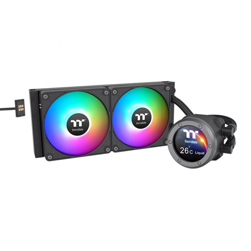 WATER COOLER THERMALTAKE TH240 V2 ULTRA EX ARGB SYNC WATER BLOCK BLACK WATER COOLER THERMALTAKE TH240 V2 ULTRA EX ARGB SYNC WATER BLOCK BLACK