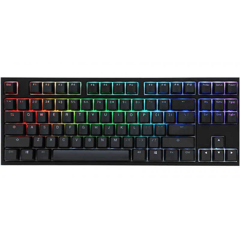 TECLADO GAMER DUCKY ONE 2 RGB TKL KAILH BOX RED SWITCH DOUBLE SHOT PBT MECANICO TECLADO GAMER DUCKY ONE 2 RGB TKL KAILH BOX RED SWITCH DOUBLE SHOT PBT MECANICO