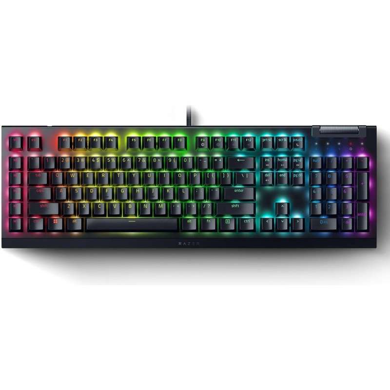 TECLADO GAMER RAZER BLACKWIDOW V4 X ESP YELLOW-SW TECLADO GAMER RAZER BLACKWIDOW V4 X ESP YELLOW-SW