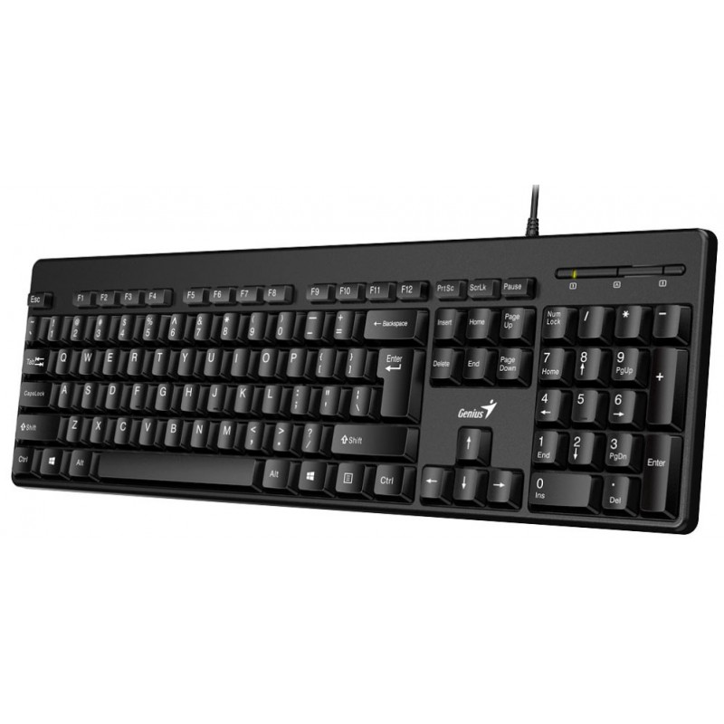 TECLADO GENIUS RS2 KB-116 SP BLK TECLADO GENIUS RS2 KB-116 SP BLK