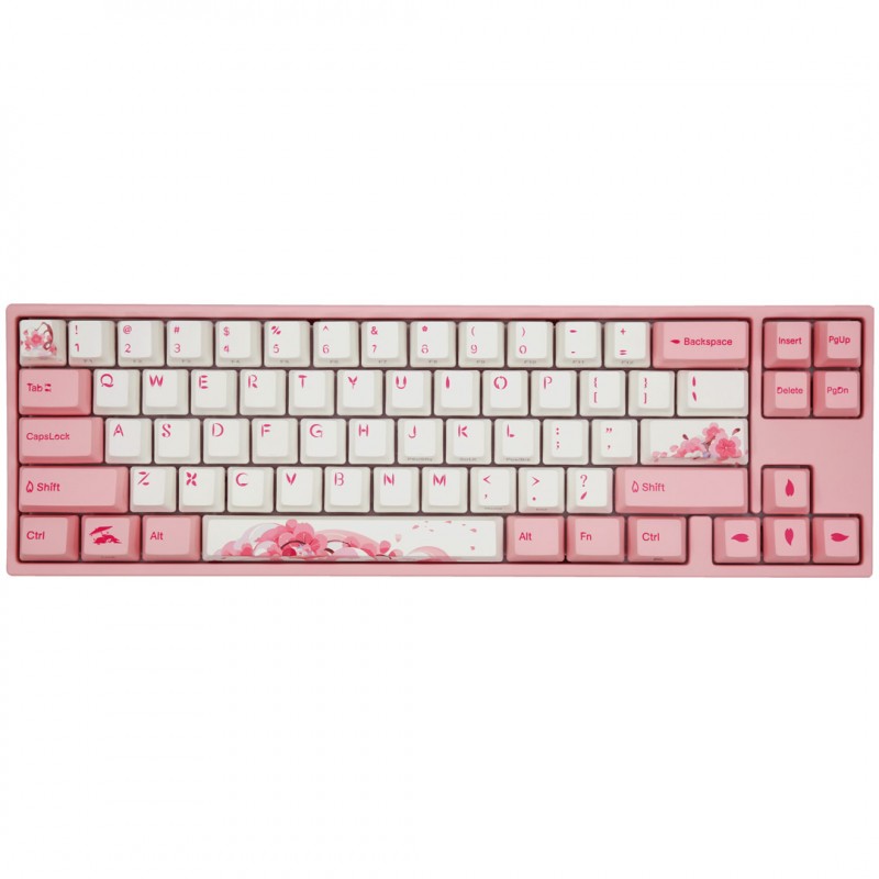 TECLADO MECANICO DUCKY MIYA PRO SAKURA V2 SWITCH VARMILO EC ROSE V2 ENGLISH PBT ILUMINACION LED BLANCO TECLADO MECANICO DUCKY MIYA PRO SAKURA V2 SWITCH VARMILO EC ROSE V2 ENGLISH PBT ILUMINACION LED BLANCO
