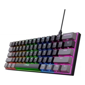 TECLADO TRUST ACIRA MINI GAMING ES GXT867 TECLADO TRUST ACIRA MINI GAMING ES GXT867
