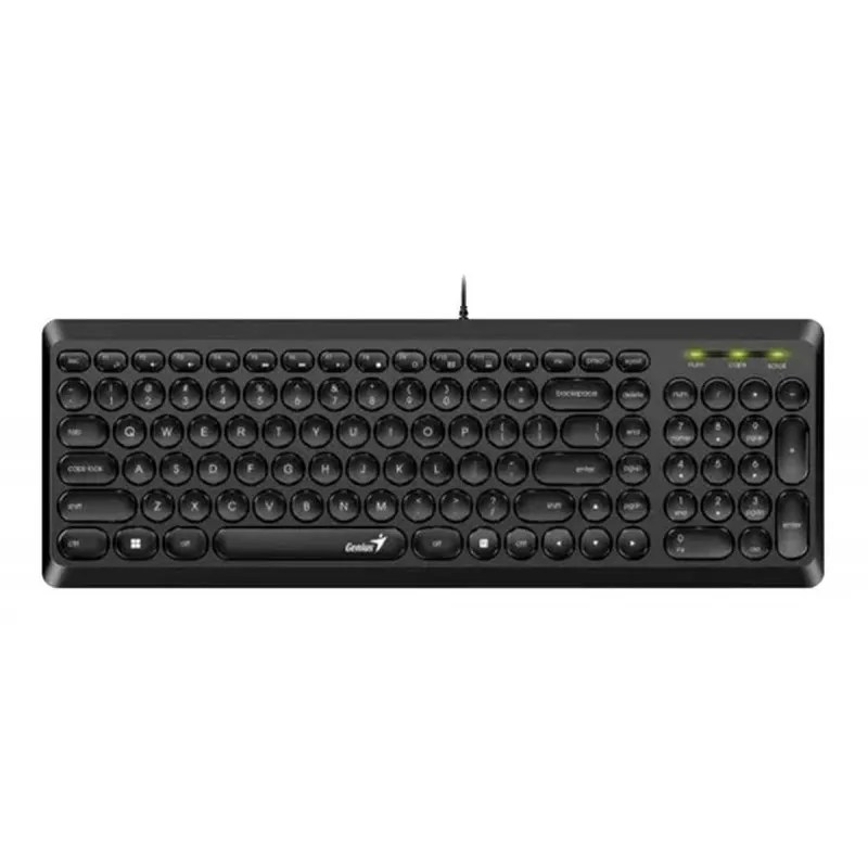 TECLADO USB GENIUS SLIMSTAR Q200 BLACK TECLADO USB GENIUS SLIMSTAR Q200 BLACK