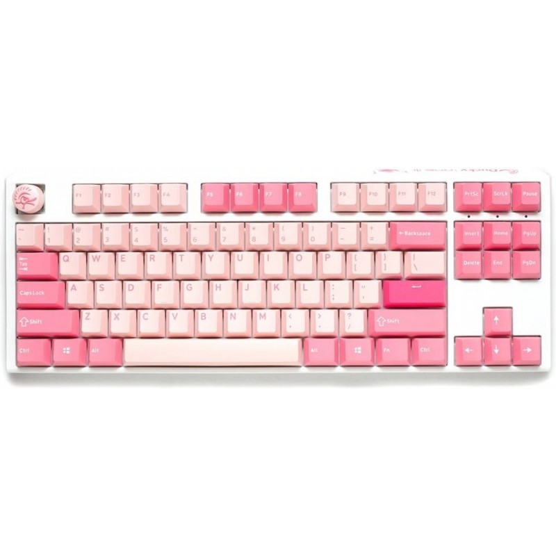 Teclado Mecanico Ducky One 3 Ducky One 3 Gossamer Pink TKL Hotswap Double Shot PBT Teclado Mecanico Ducky One 3 Ducky One 3 Gossamer Pink TKL Hotswap Double Shot PBT