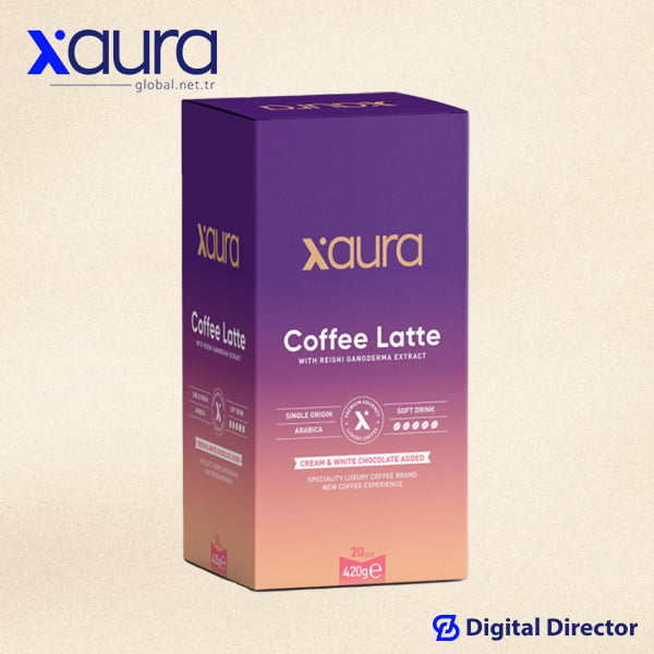 Xaura Global Coffee Latte Reishi Mantarlı Kahve Xaura Global Coffee Latte Reishi Mantarlı Kahve