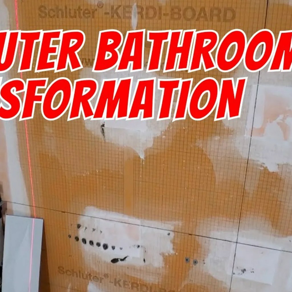 Schluter: The HOLY GRAIL of Bathroom Remodeling Schluter: The HOLY GRAIL of Bathroom Remodeling