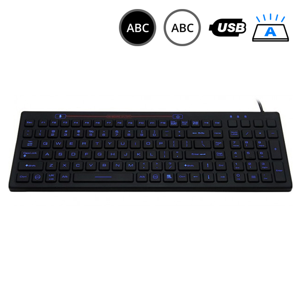 SK312BL - silikonová klávesnice