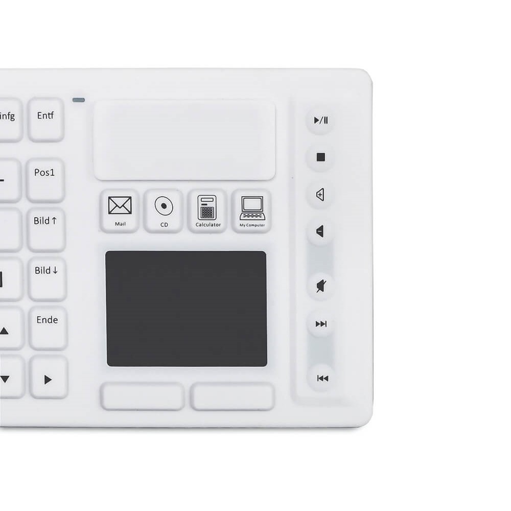 SK310-WL - silikonová bezdrátová klávesnice