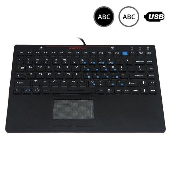 SK315 - silikonová klávesnice s touchpadem