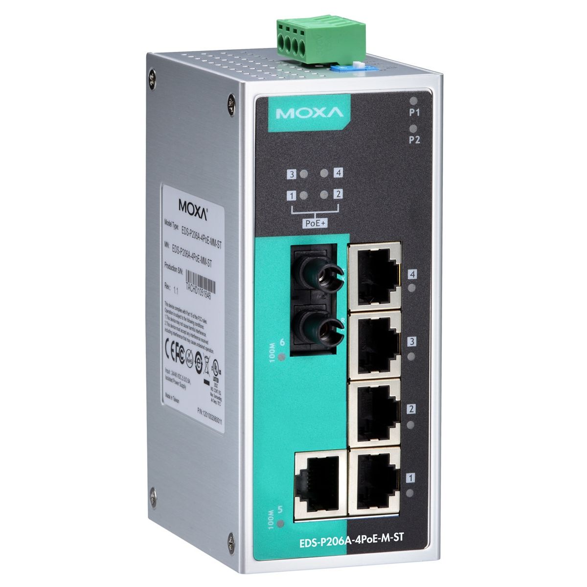 EDS-P206A-4PoE-M-ST-T