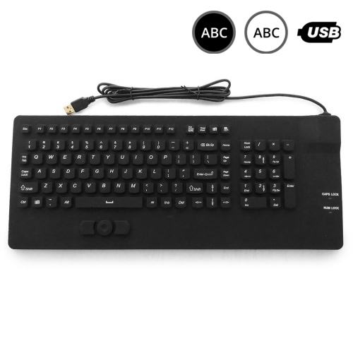 SK301 - silikonová klávesnice s trackpointem