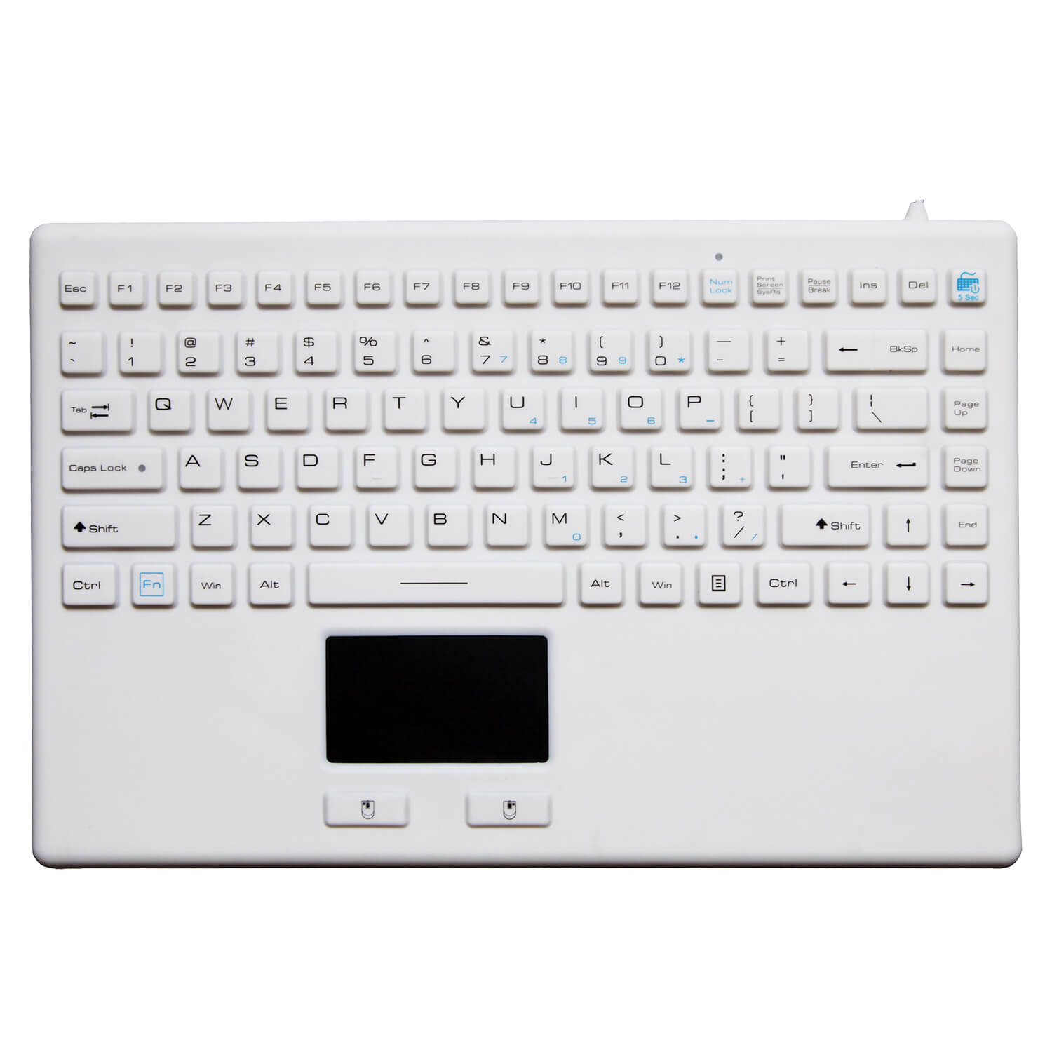 SK302 - silikonová klávesnice s touchpadem