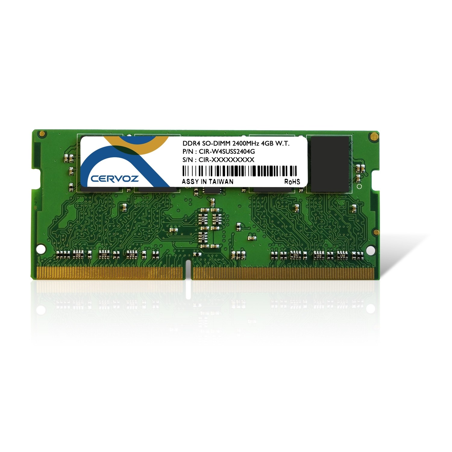 4GB Industrial DDR4 SO-DIMM 2400MHz