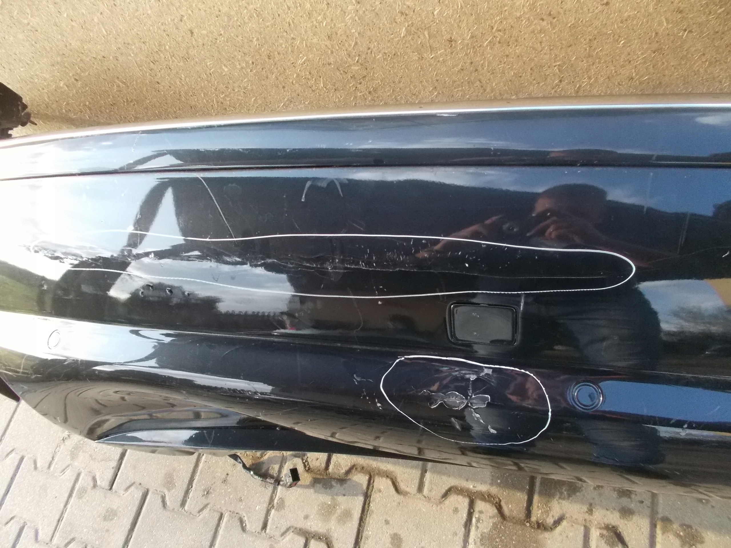 ZADNÝ NÁRAZNÍK Audi A8 4E0 PDC