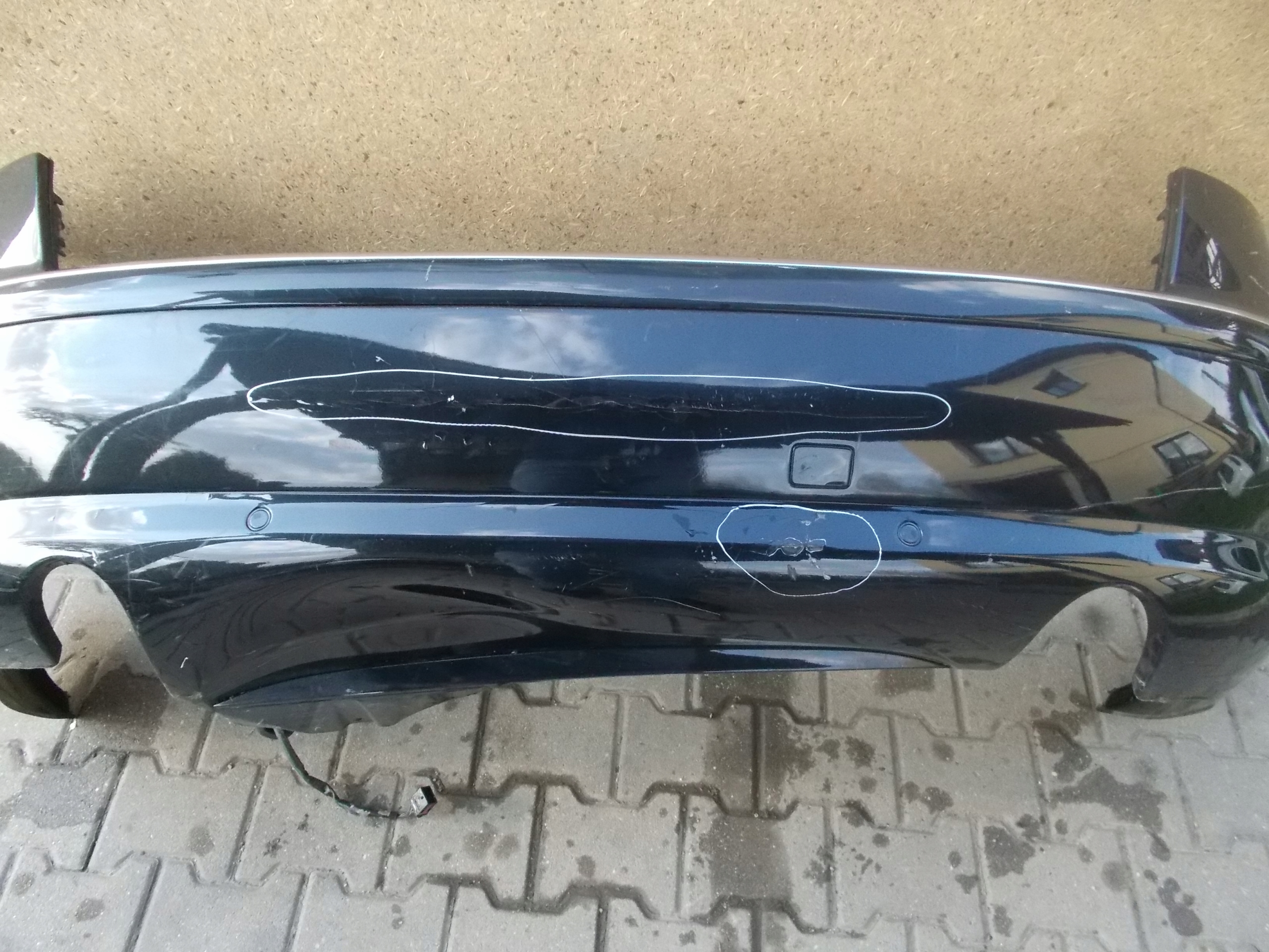 ZADNÝ NÁRAZNÍK Audi A8 4E0 PDC