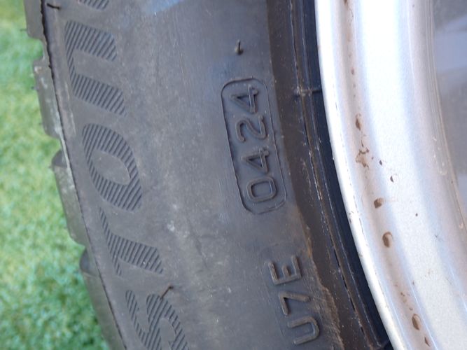 AUDI A4 B9 A5 7,5Jx17 ET29 225/50/R17 5×112 KOLESA BRIDGESTONE
