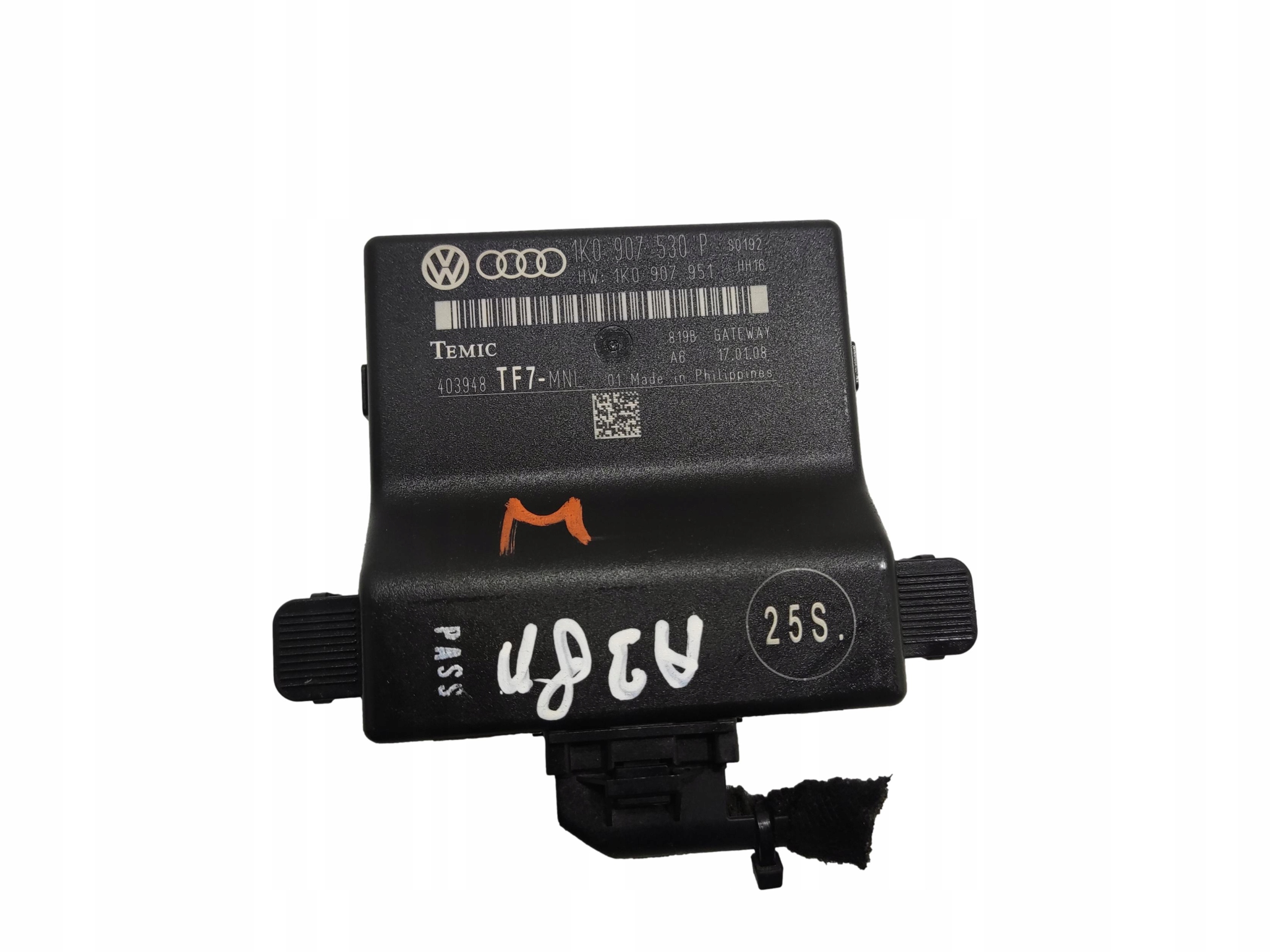 MODUL RIADIACA JEDNOTKA KOMFORTU GATEWAY AUDI A3 8P 1K0907530P 2005-2008 LIFT