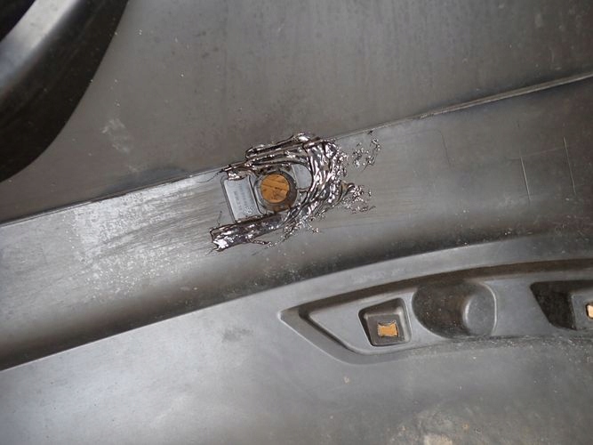 VW SHARAN ALCHAMBRA 10- ZADNÝ NÁRAZNÍK
