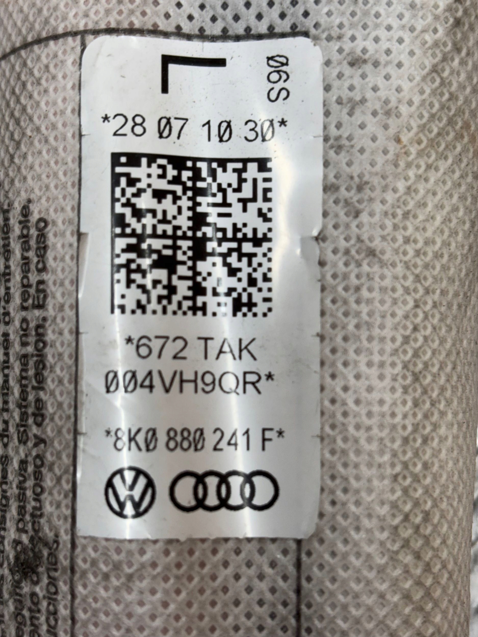 AIRBAG LAVEJ PREDNEJ SEDACKY AUDI A4 B8 8K0880241F