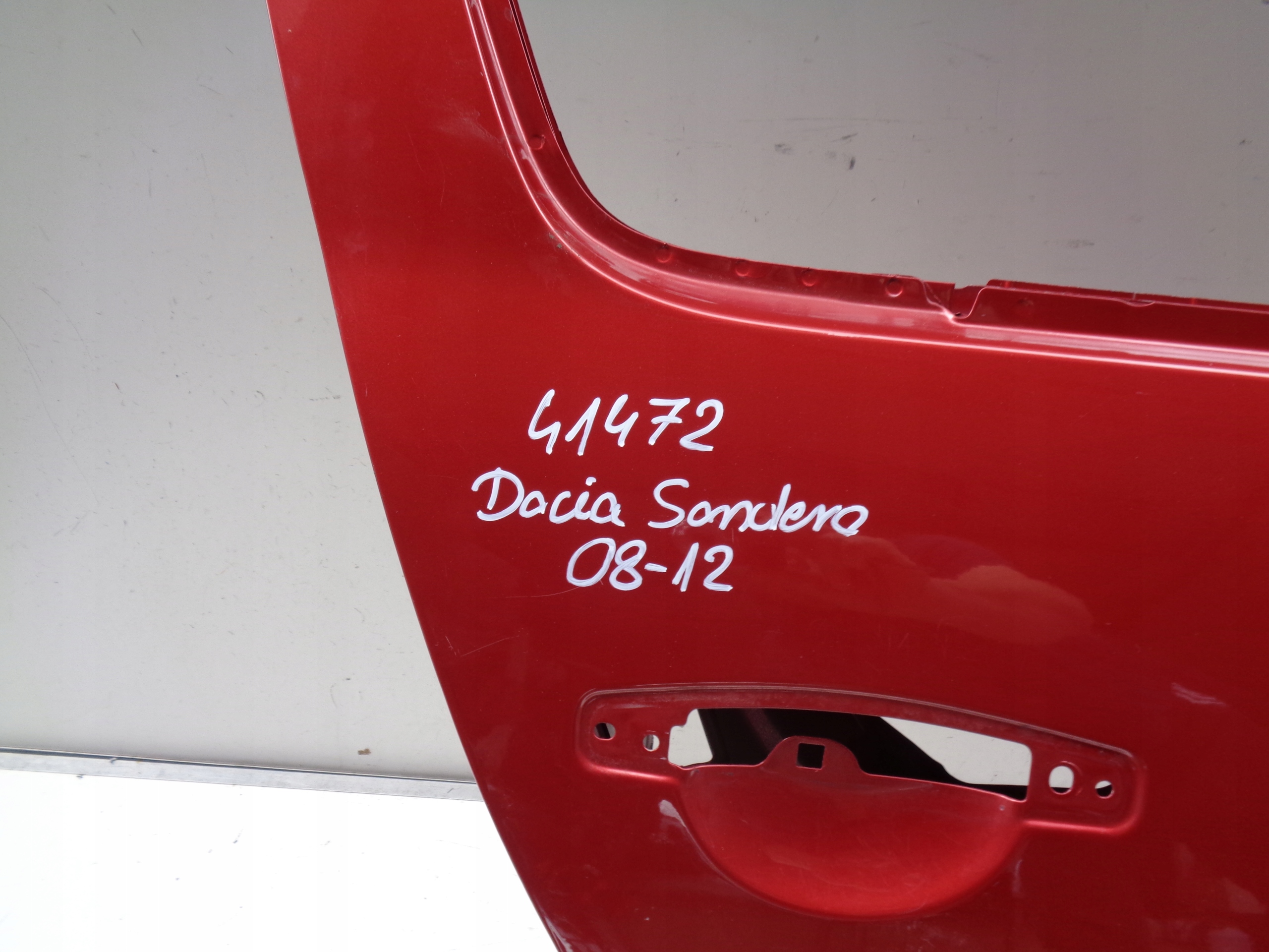 PRAVE ZADNE DVERE DACIA SANDERO 08-12 NR 41472
