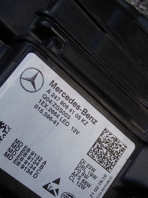 MERCEDES W247 247 GLA MULTIBEAM LIFT 19- LAVE PREDNE SVETLO