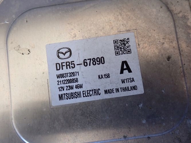 MAZDA CX30 MENIČ NAPÄTIA MODUL