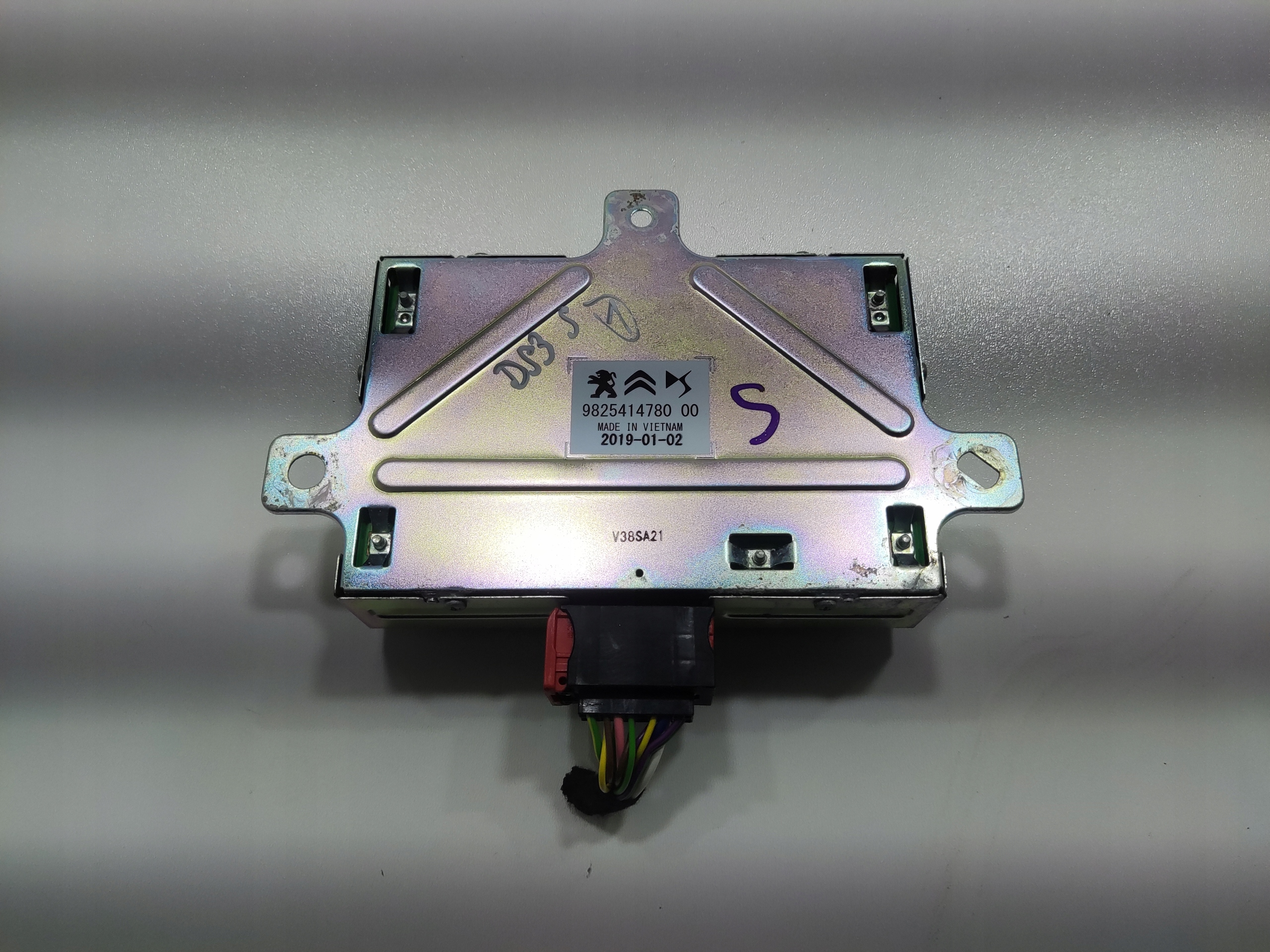 MODUL RIADIACA JEDNOTKA AUDIO CITROEN DS3 DS 3 CROSSBACK 9825414780 2019-2022