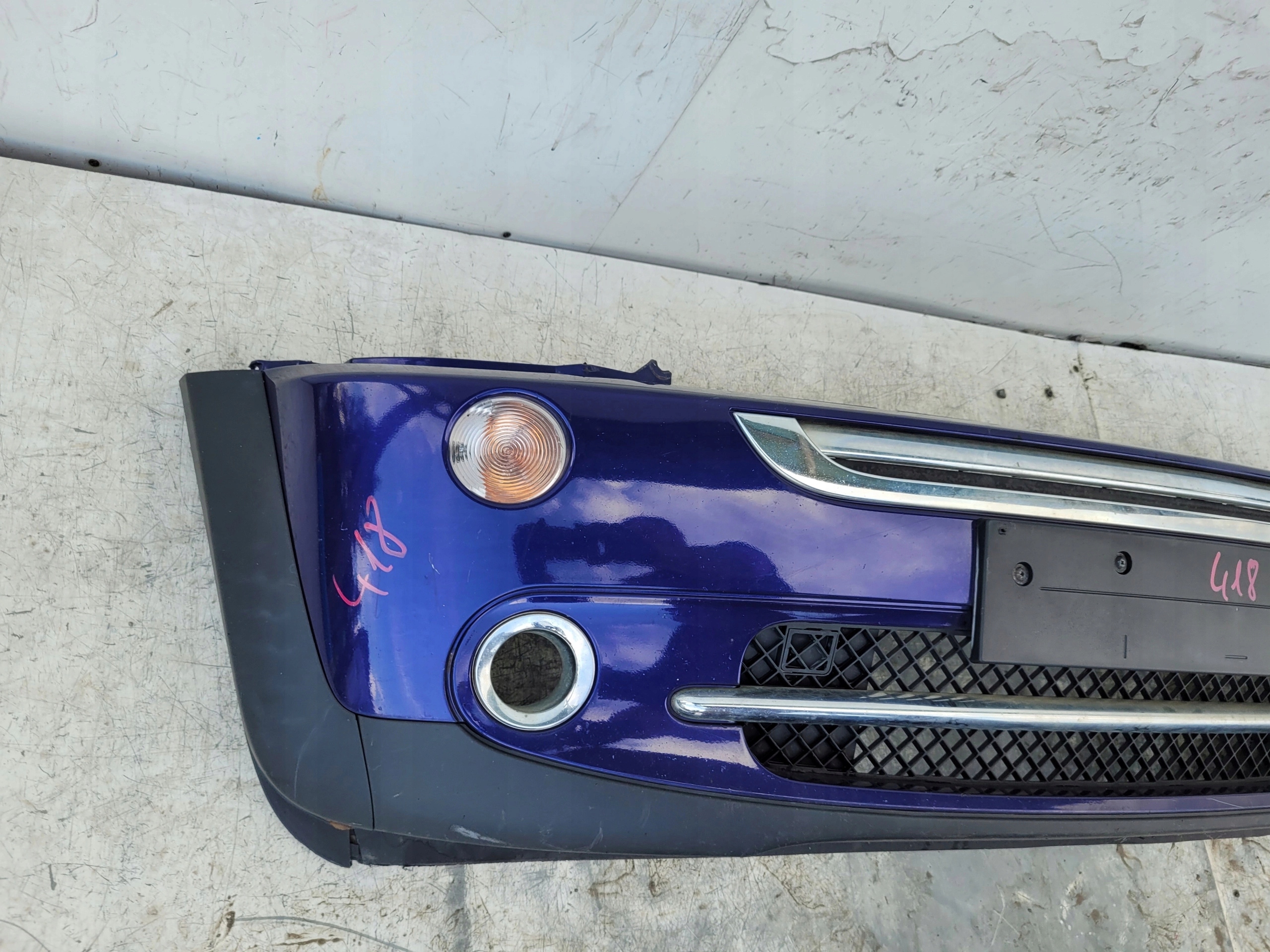 MINI ONE R50 R52 PREDNÝ NÁRAZNÍKA