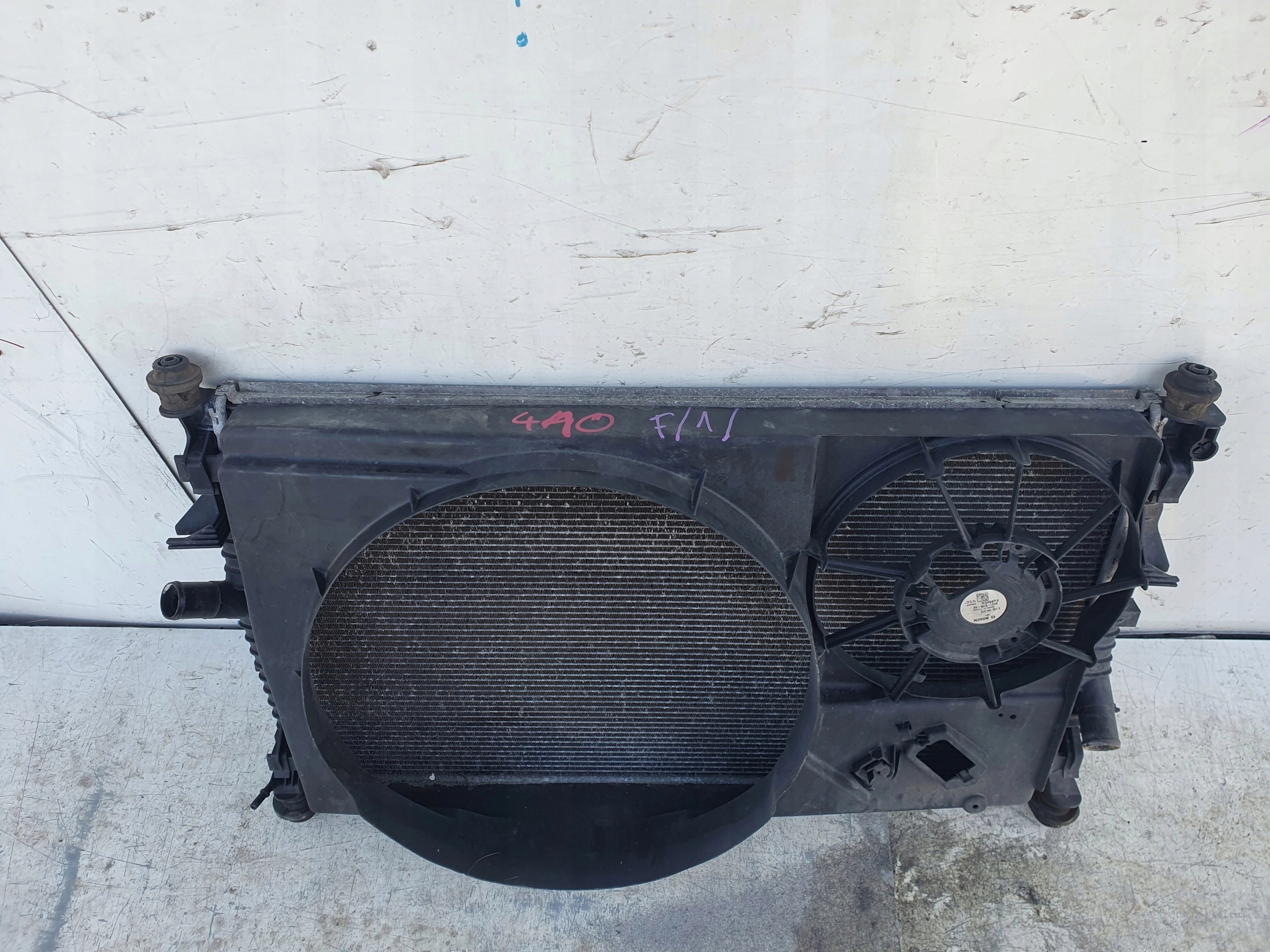 FORD TRANSIT MK8 CHLADIČ OBAL VENTILÁTOROV