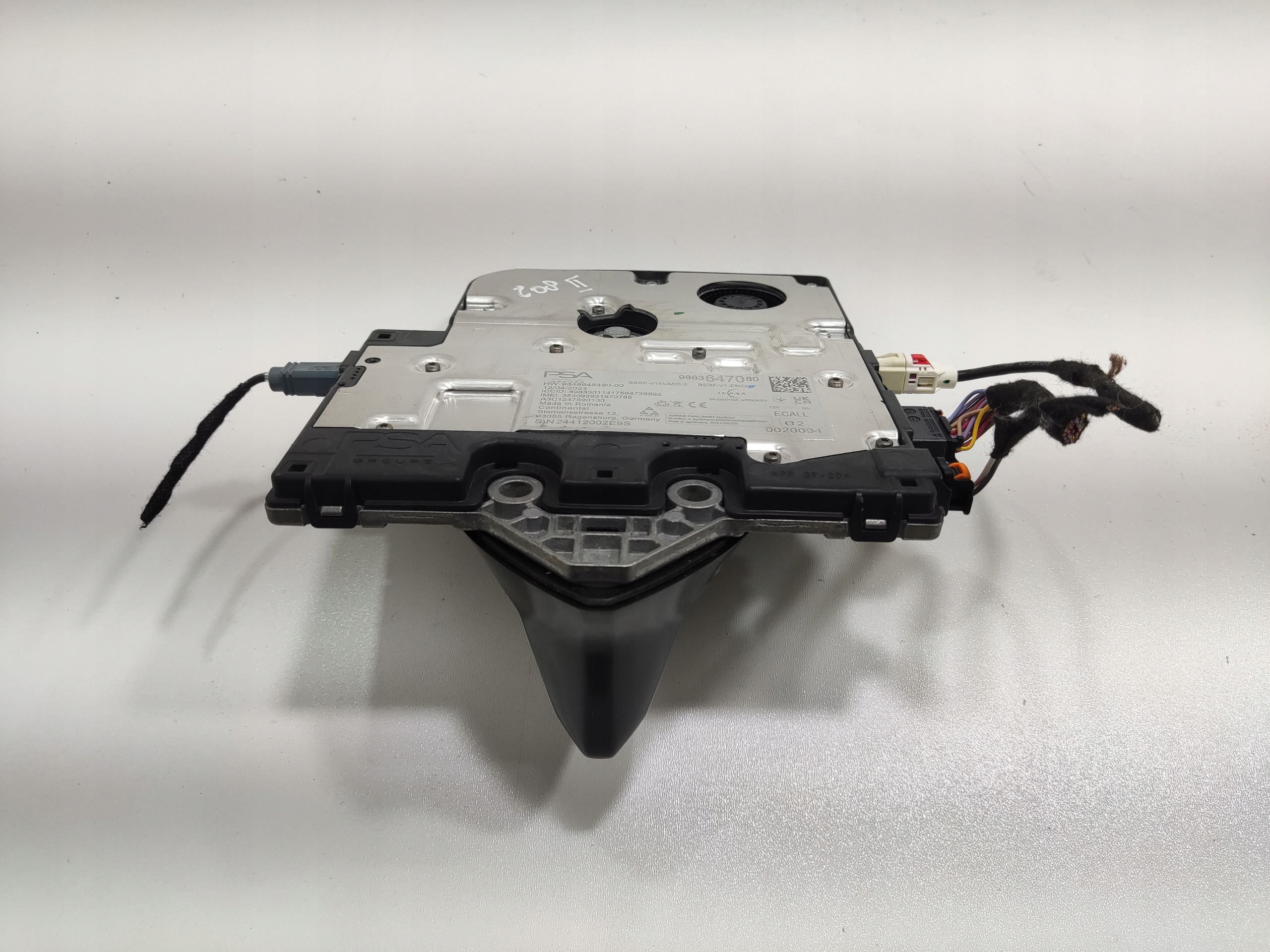 ANTENA MODUL GPS PEUGEOT 208 II 2024-2025 LIFT 9863647080