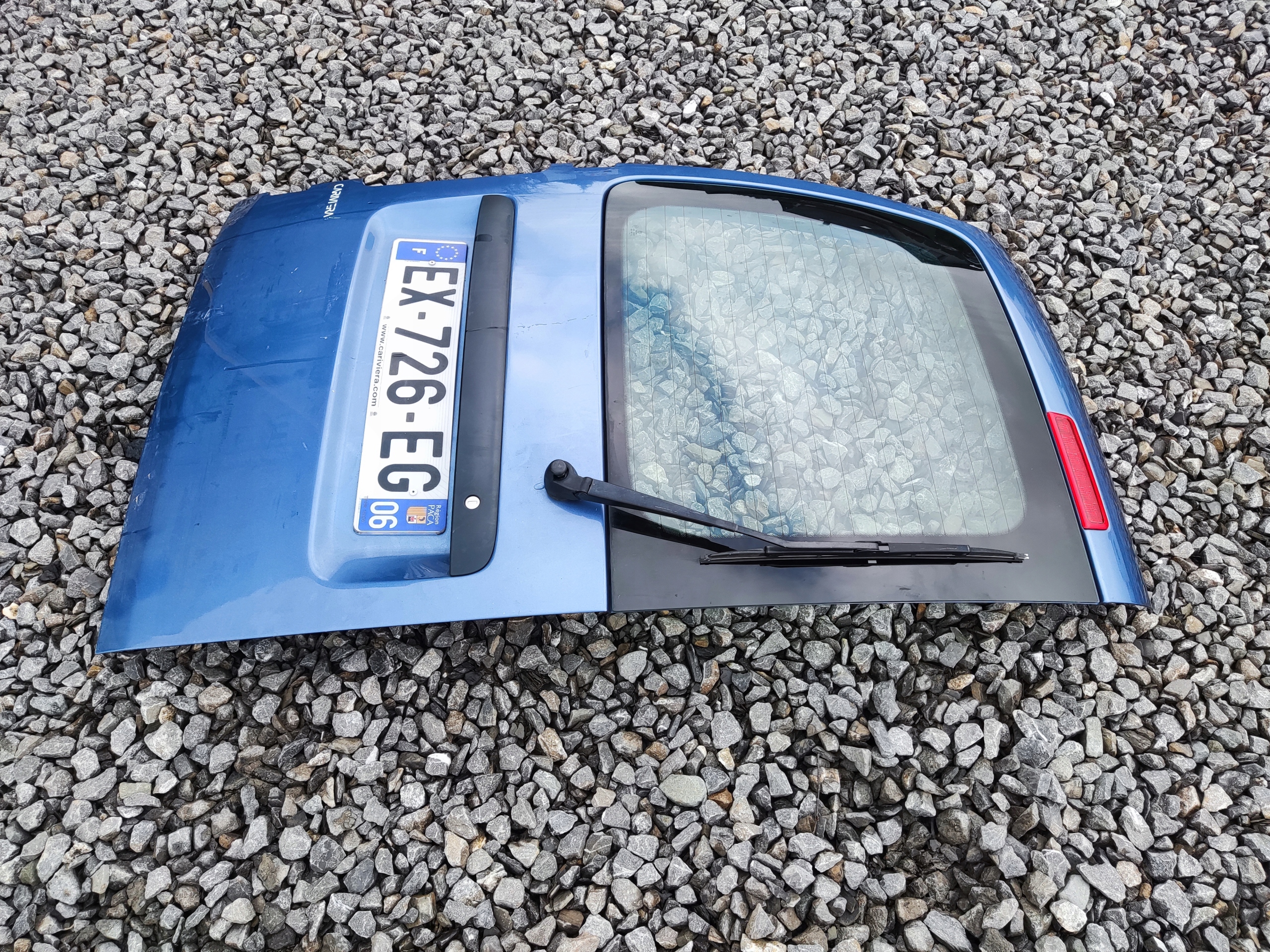 LAVE ZADNE DVERE SKLO VOLKSWAGEN CADDY III IV 2K5 2015-2019 LIFT