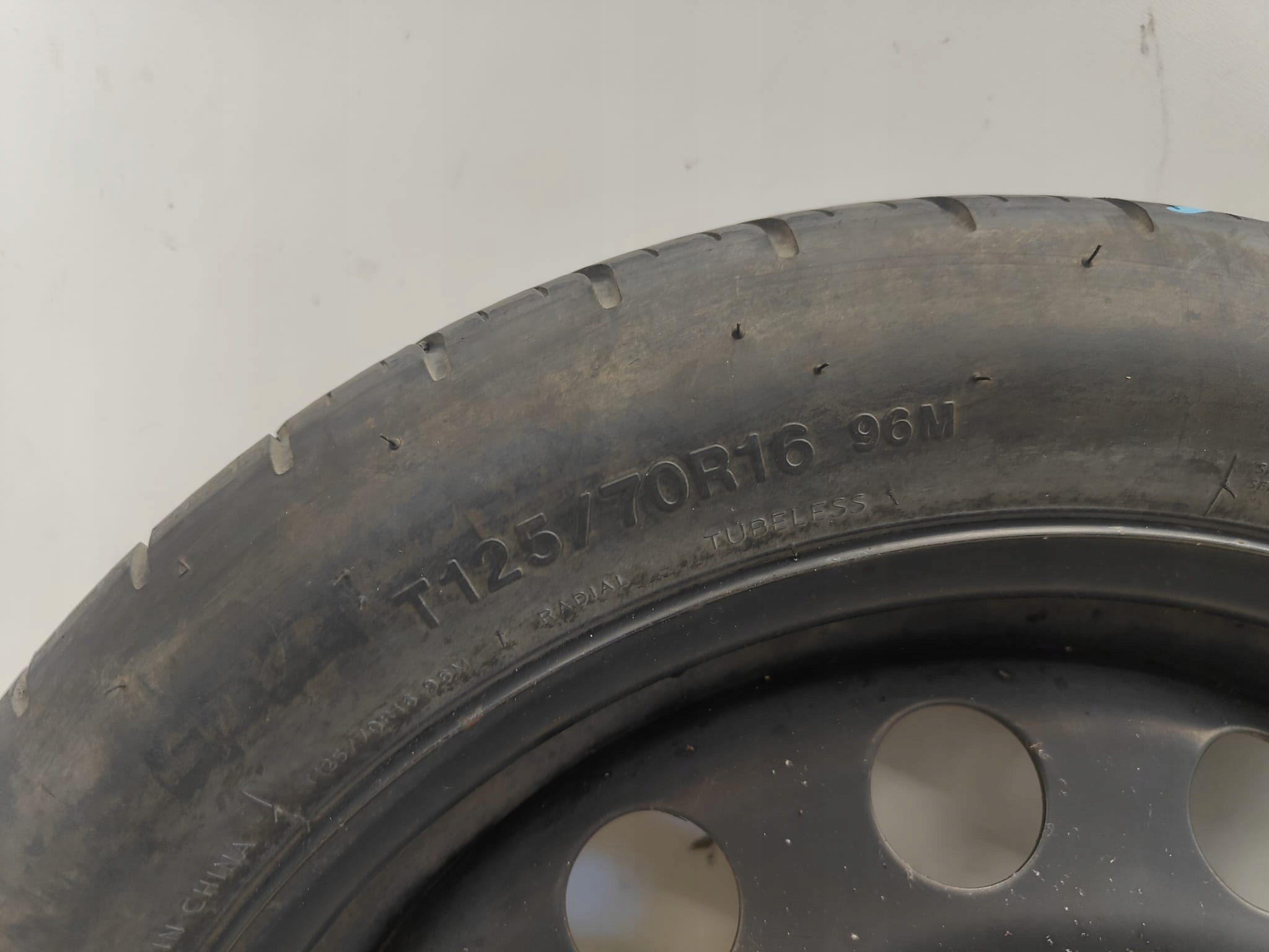 Volkswagen golf VI REZERVA DOJAZDOVKA 125/70 r16 1k0601027s hankook