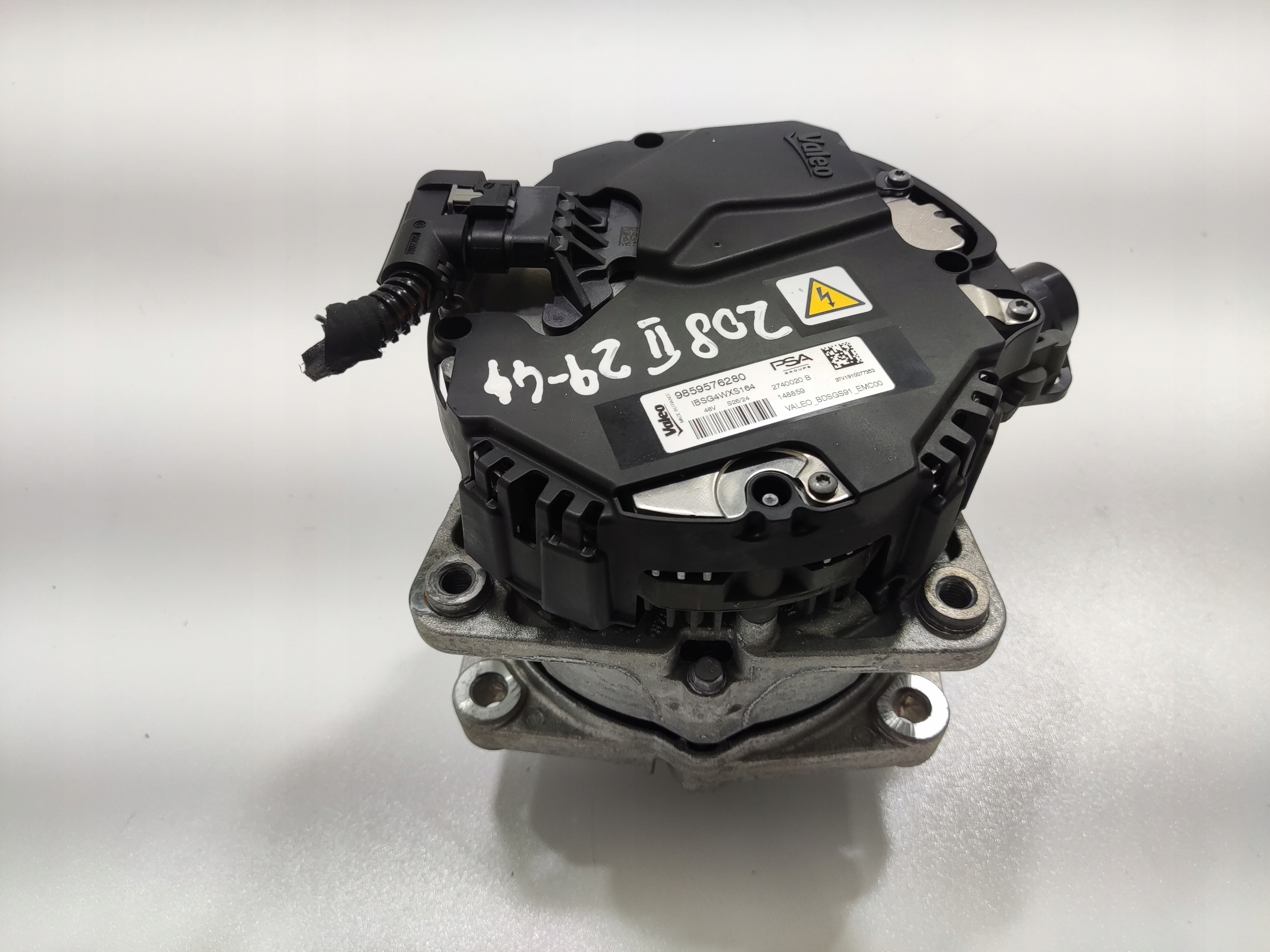 ALTERNÁTOR PEUGEOT 208 II 1.2 THP 9859576280 IBSG4WXS164 2024-2025 LIFT