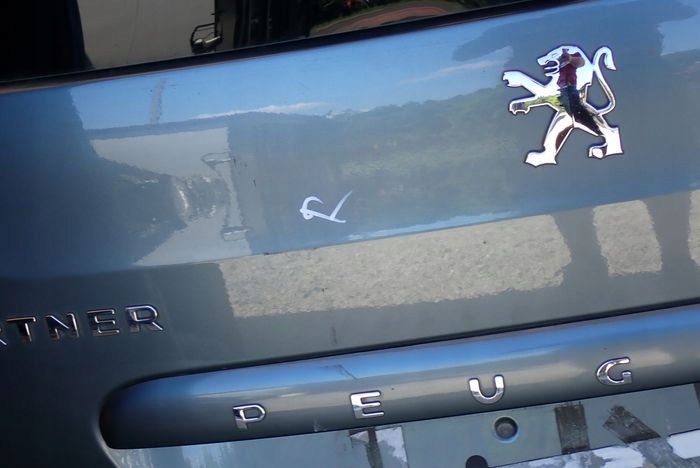 PARTNER BERLINGO III 08- ZADNÁ KAPOTA