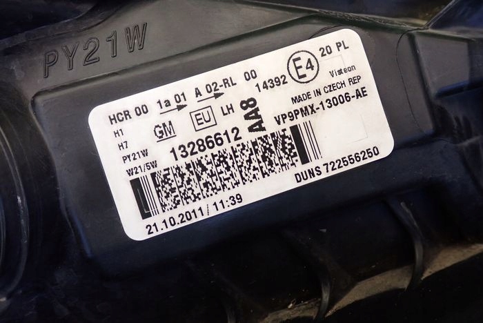 OPEL MERIVA B 10-13 LAVE PREDNE SVETLO