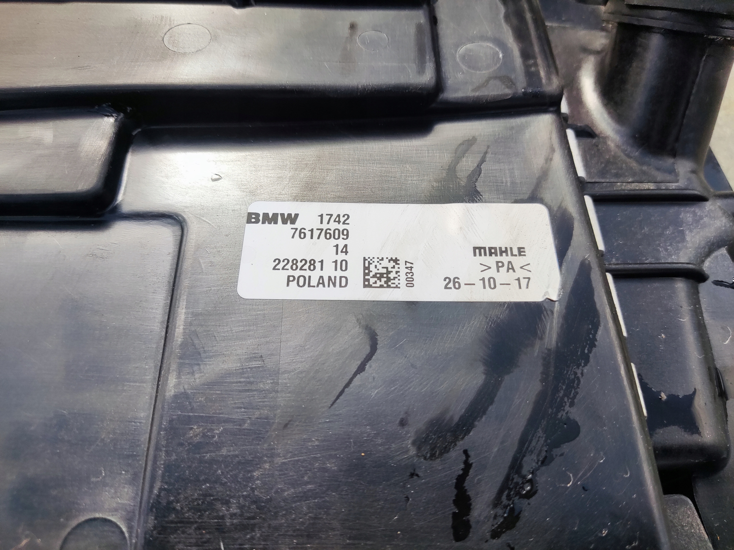CHLADICE VENTILATOR MINI COUNTRYMAN F60 2.0D 2016-2020