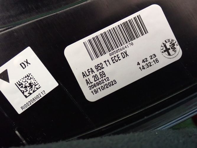ALFA GIULIA LED PRAVE ZADNE SVETLO 20690212