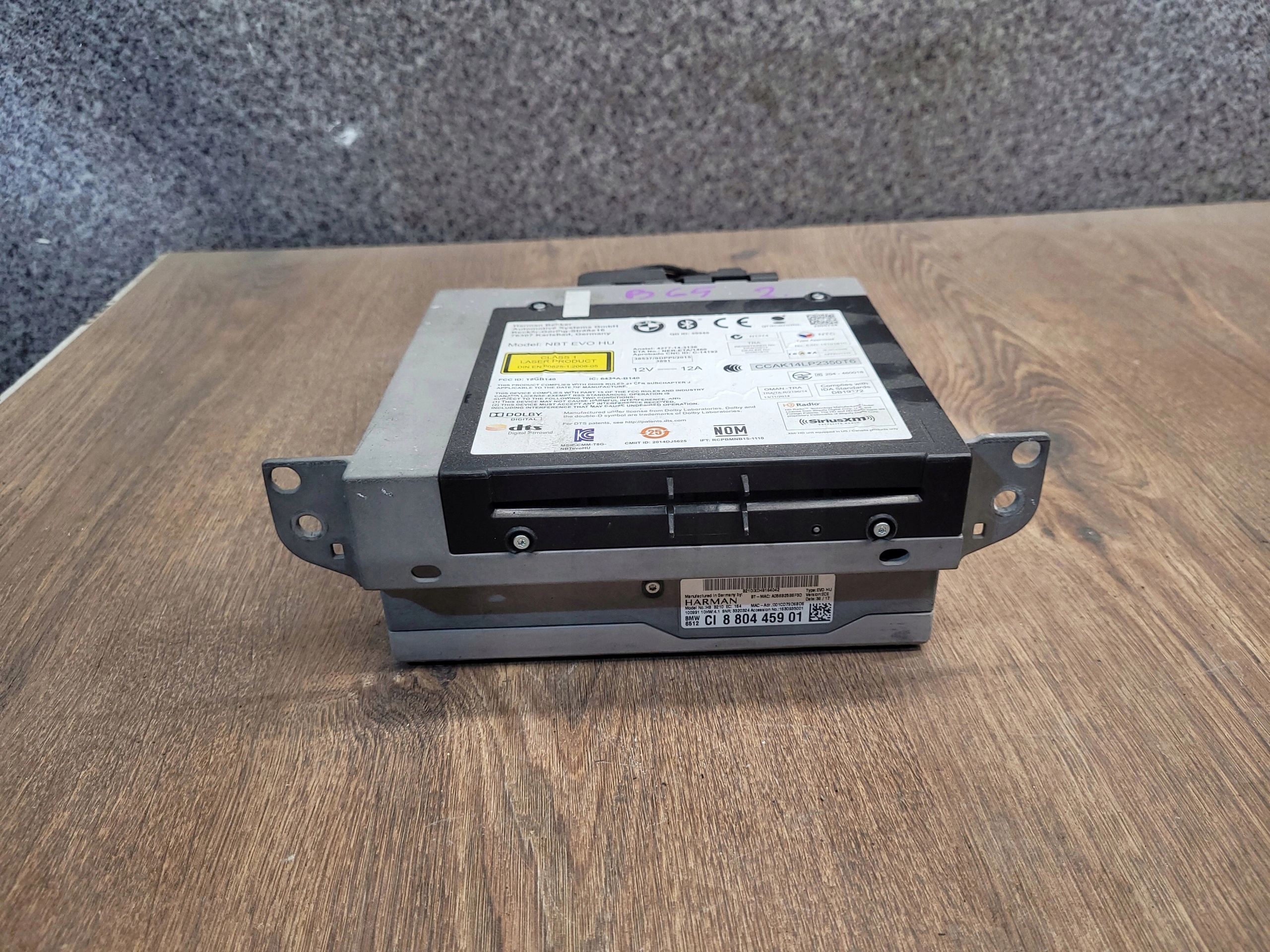 BMW 5 G30 G31 RADIO NAVIGACIA 8804459